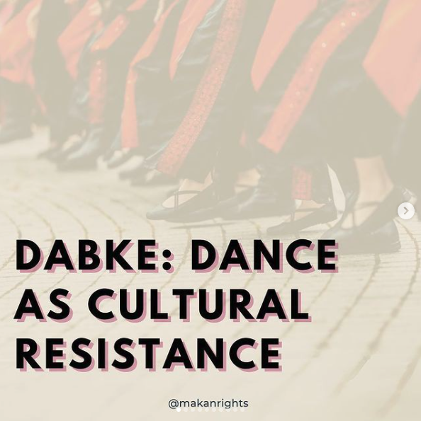 Dabke: Dance as Cultural Resistance